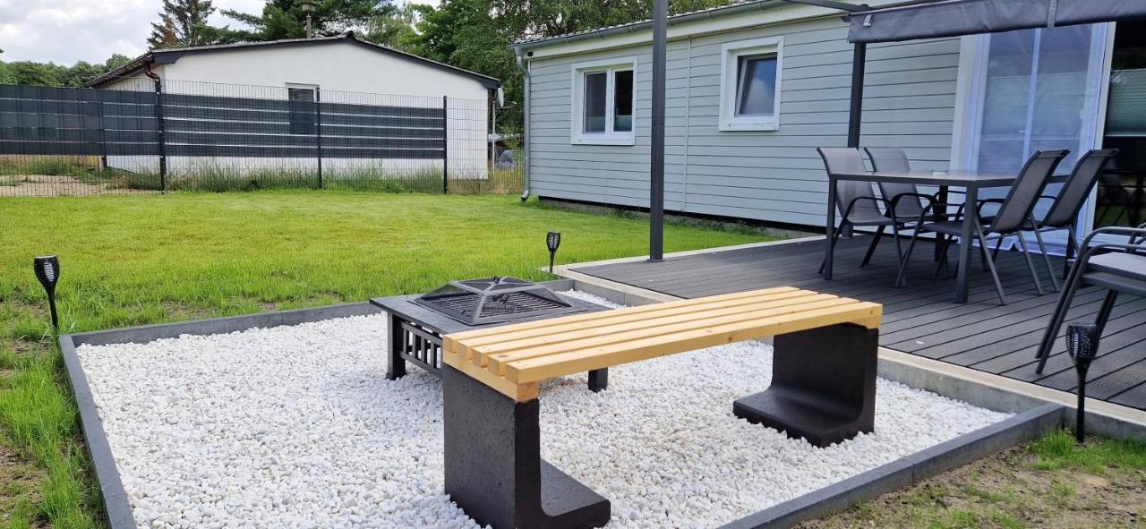 Ferienhaus Seeoase - 70Qm - Kamin -Terrassen - Parkplatz - Badestelle Fusslaeufig ヨーアヒムスタール エクステリア 写真